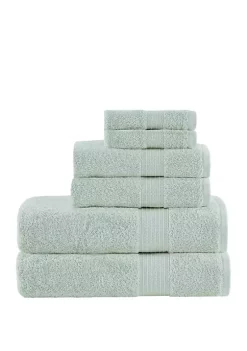 Best Pirce 🎁 Madison Park Organic 6 Piece Cotton Towel Set ✨