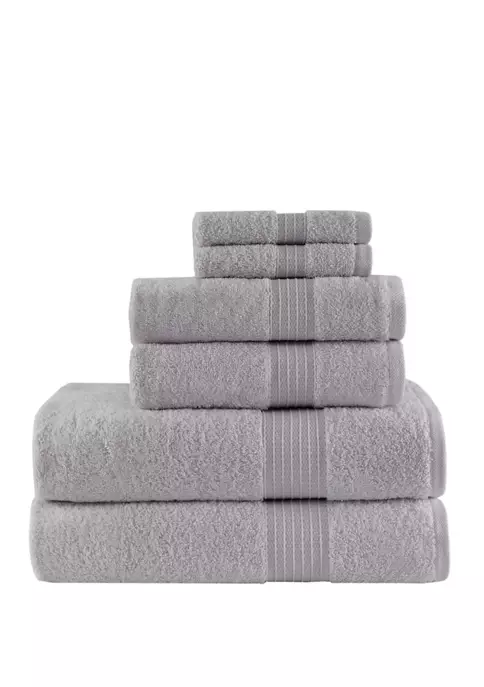 Best Pirce 🎁 Madison Park Organic 6 Piece Cotton Towel Set ✨ 6 Best Pirce 🎁 Madison Park Organic 6 Piece Cotton Towel Set ✨ - Image 6