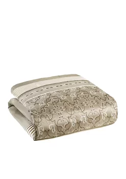 Best Pirce 🎁 Madison Park Essentials Jelena 24-Piece Complete Comforter Set - Natural 🎉 -Madison Park Shop Belk 620