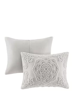 Buy 🥰 Madison Park Laetitia 3 Piece Tufted Cotton Chenille Medallion Duvet Cover Set 🔥 -Madison Park Shop Belk 642