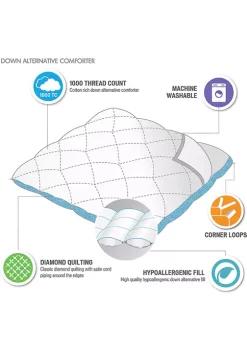 Flash Sale 🧨 Madison Park Signature 1000 Thread Count Cotton Rich Diamond Quilting Down Alternative Comforter ⭐ 8 Flash Sale 🧨 Madison Park Signature 1000 Thread Count Cotton Rich Diamond Quilting Down Alternative Comforter ⭐ -Madison Park Shop Belk 727