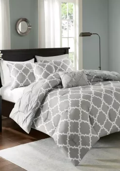 Best Sale 🔔 Madison Park Kasey 5-Piece Reversible Comforter Set 😉 -Madison Park Shop Belk 757