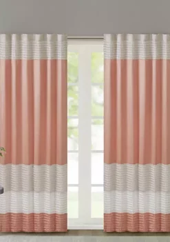 Flash Sale 🔔 Madison Park Amherst Polyoni Pintuck Window Curtain ⭐ -Madison Park Shop Belk 774