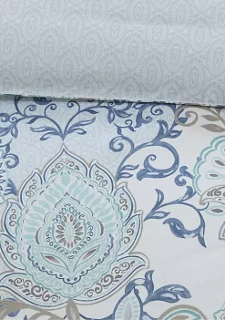 Buy 😀 Madison Park Isla 3 Piece Cotton Printed Reversible Duvet Cover Set 😀 -Madison Park Shop Belk 807