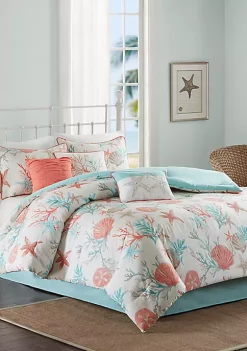 Best Pirce 💯 Madison Park Pebble Beach 7-Piece Comforter Set 🧨