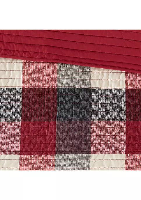 Wholesale โจ Madison Park Ridge 6-Piece Herringbone Red Coverlet Set ๐ 3 Wholesale โจ Madison Park Ridge 6-Piece Herringbone Red Coverlet Set ๐ - Image 3