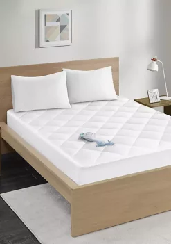 Buy 🎉 Madison Park Quiet Nights Cotton Sateen Waterproof Diamond Quilting Down Alternative Mattress Pad 😀 -Madison Park Shop Belk 880