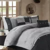 Best Pirce 🛒 Madison Park Boone 7-Piece Comforter Set- Grey 🎁