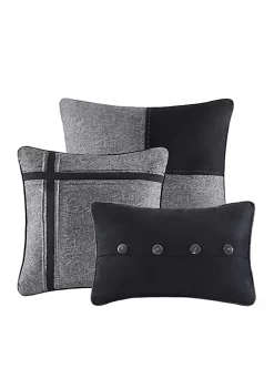 Best Pirce 🛒 Madison Park Boone 7-Piece Comforter Set- Grey 🎁 -Madison Park Shop Belk 931